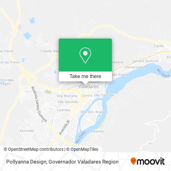 Pollyanna Design map