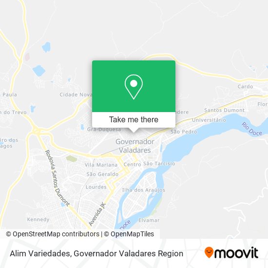 Alim Variedades map