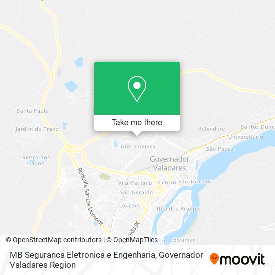 MB Seguranca Eletronica e Engenharia map