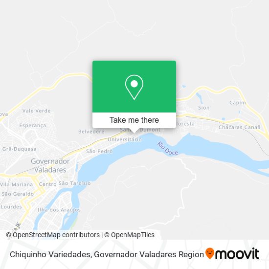 Chiquinho Variedades map