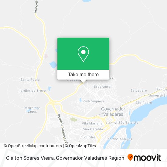 Claiton Soares Vieira map