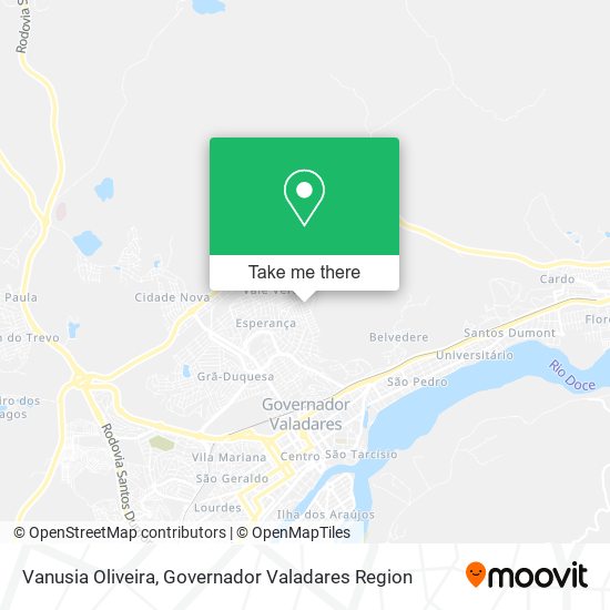 Mapa Vanusia Oliveira