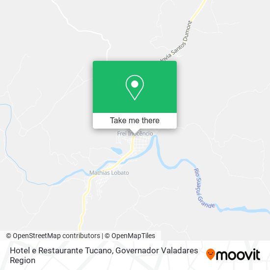 Hotel e Restaurante Tucano map