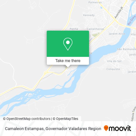 Camaleon Estampas map