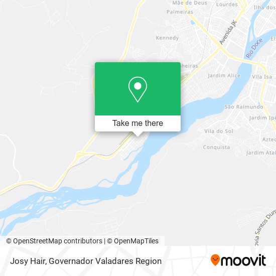 Josy Hair map