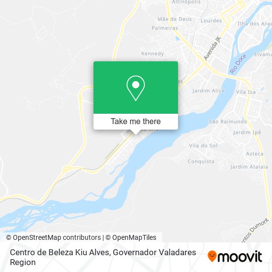 Centro de Beleza Kiu Alves map