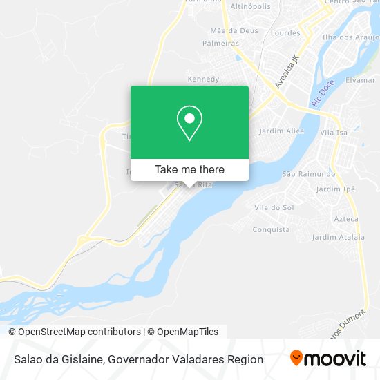 Salao da Gislaine map