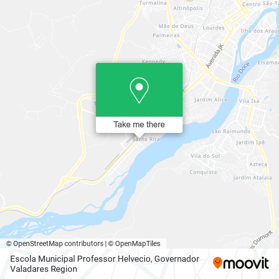 Escola Municipal Professor Helvecio map