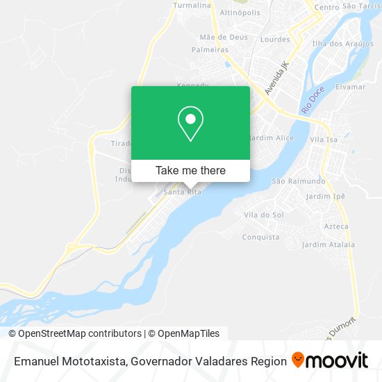 Emanuel Mototaxista map