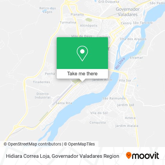 Hidiara Correa Loja map