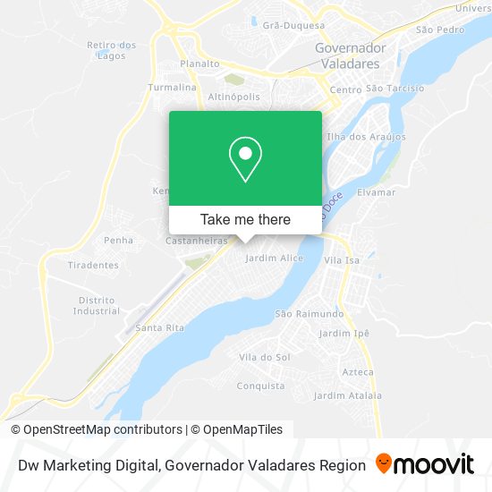 Dw Marketing Digital map