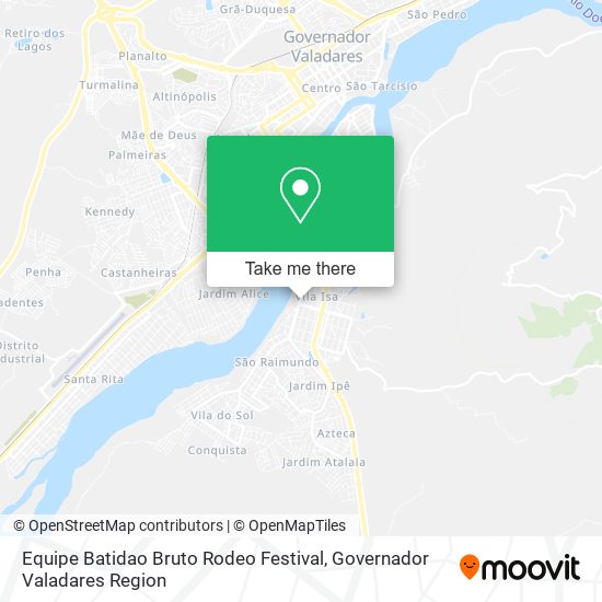 Equipe Batidao Bruto Rodeo Festival map