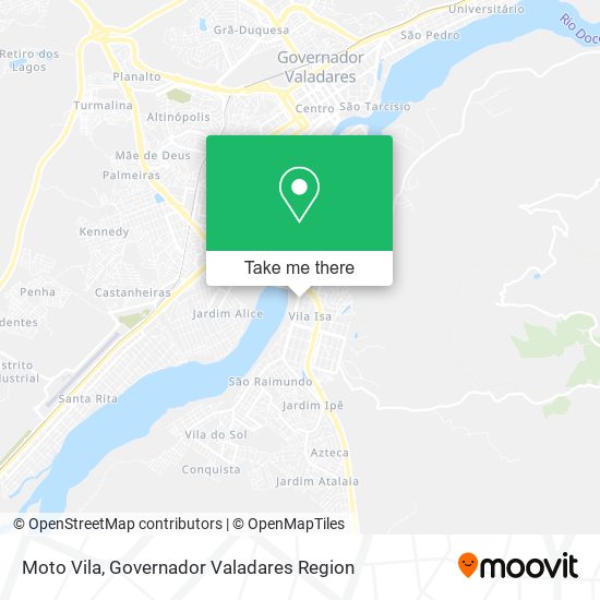 Moto Vila map