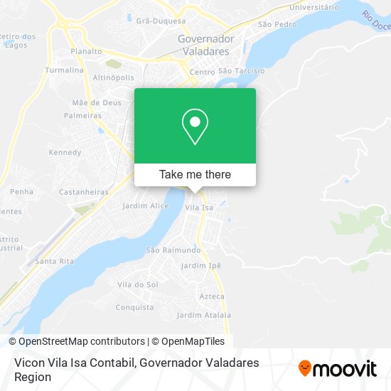Mapa Vicon Vila Isa Contabil