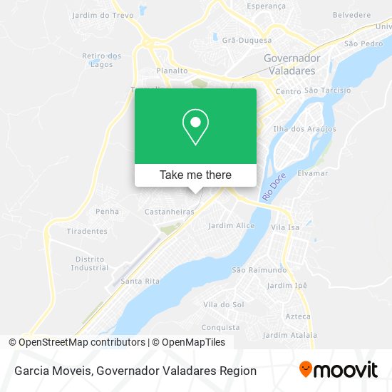 Garcia Moveis map