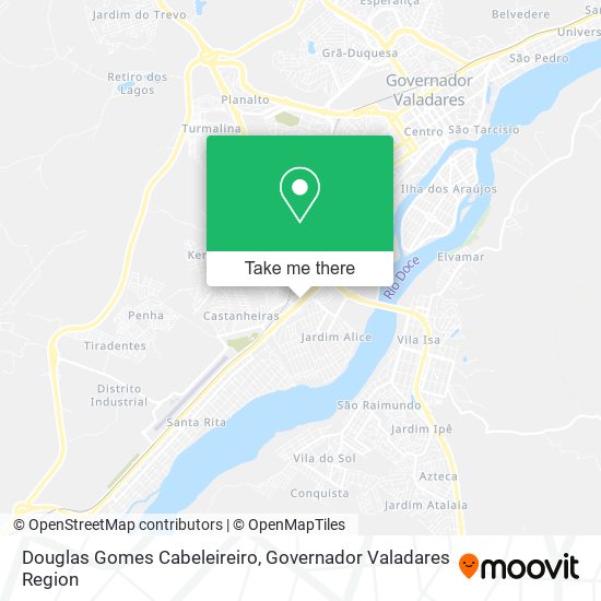 Douglas Gomes Cabeleireiro map