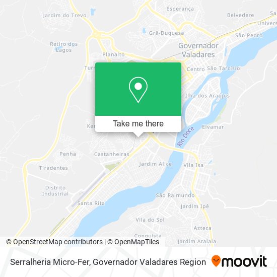 Serralheria Micro-Fer map