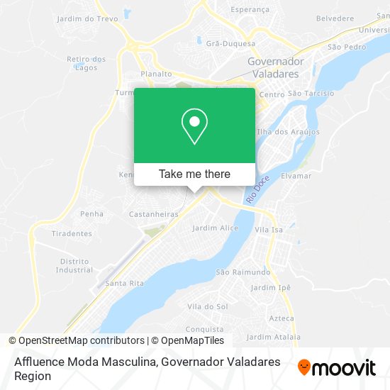 Affluence Moda Masculina map