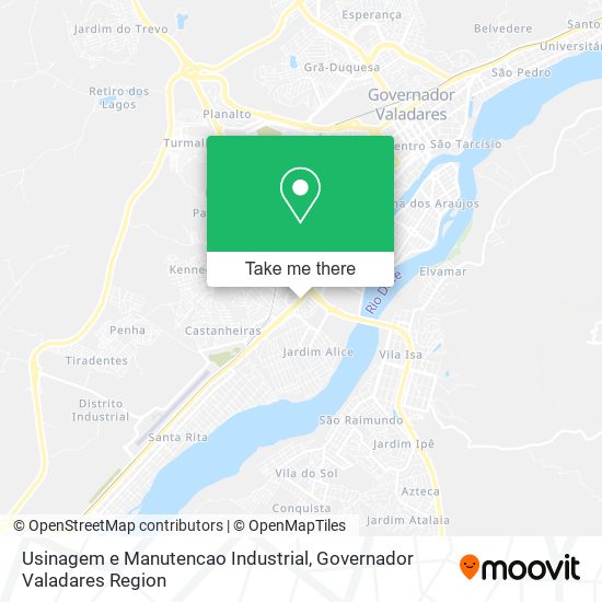 Mapa Usinagem e Manutencao Industrial