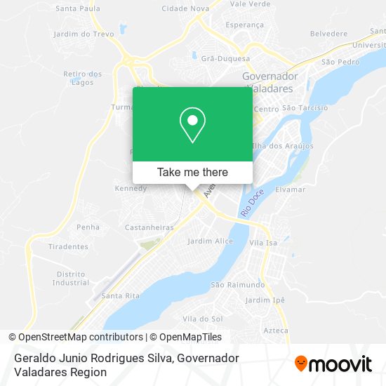 Geraldo Junio Rodrigues Silva map