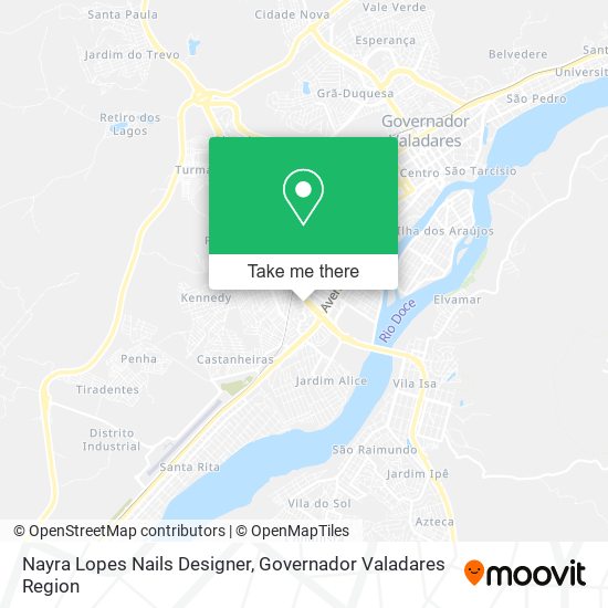 Nayra Lopes Nails Designer map