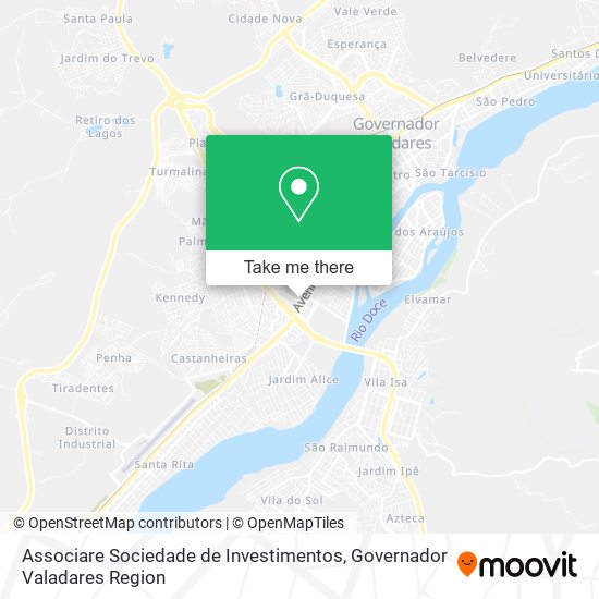 Associare Sociedade de Investimentos map