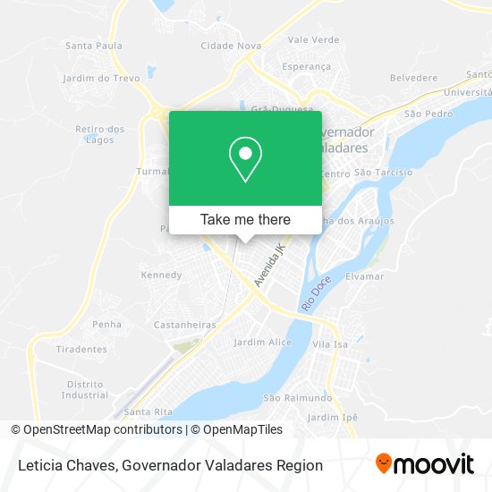 Leticia Chaves map