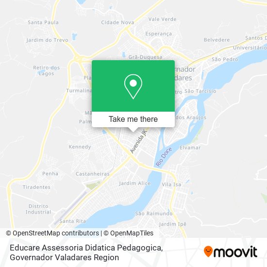 Educare Assessoria Didatica Pedagogica map