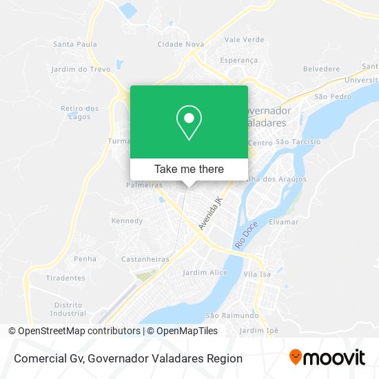 Comercial Gv map