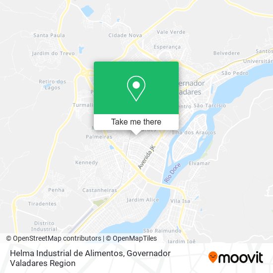 Helma Industrial de Alimentos map