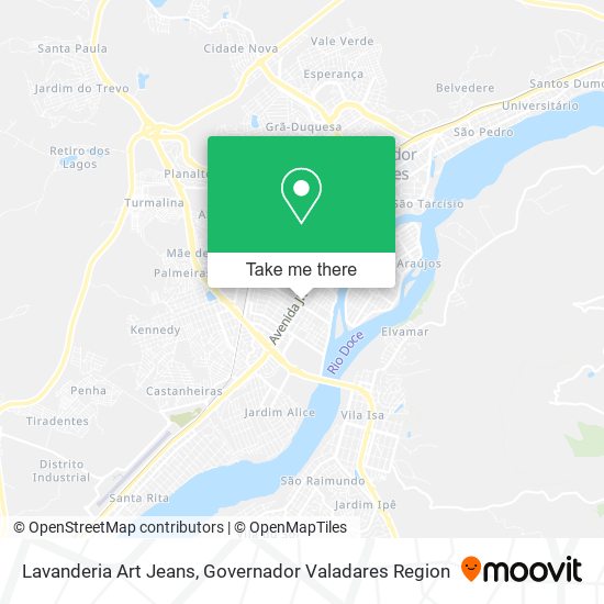 Lavanderia Art Jeans map