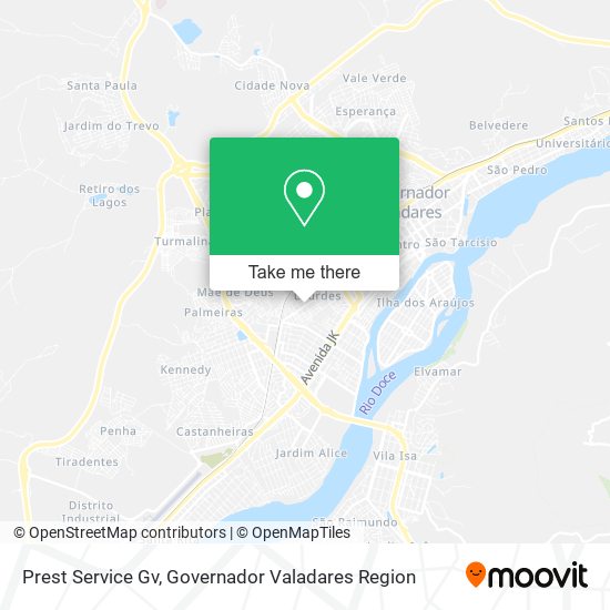 Prest Service Gv map