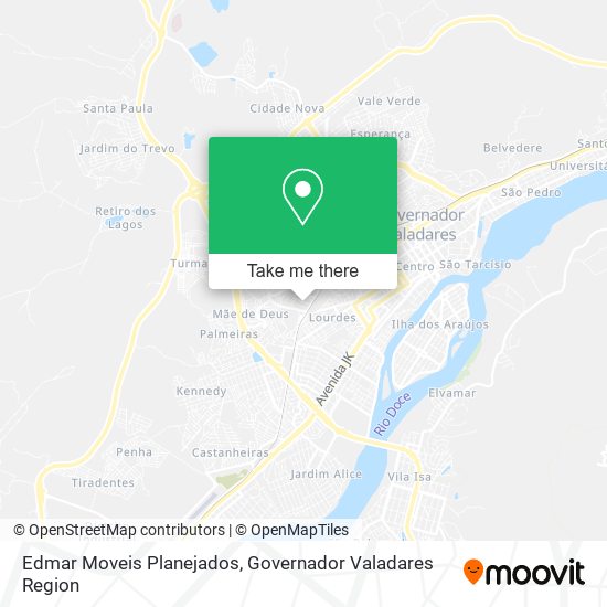 Edmar Moveis Planejados map