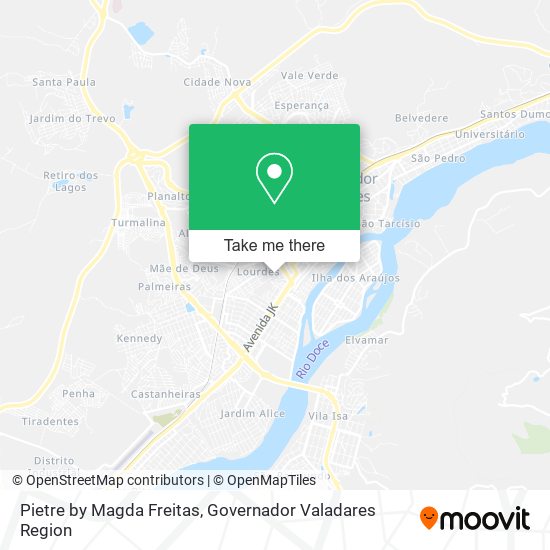 Pietre by Magda Freitas map