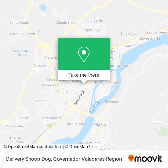 Delivery Snoop Dog map