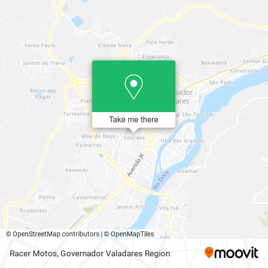 Racer Motos map