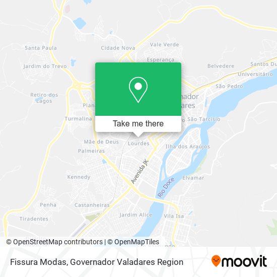 Mapa Fissura Modas