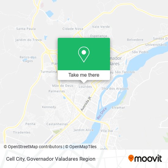 Cell City map