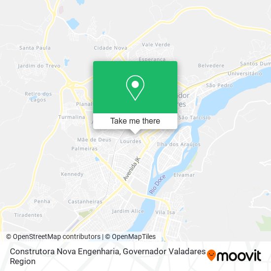 Construtora Nova Engenharia map