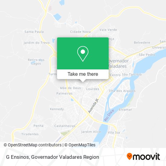 G Ensinos map