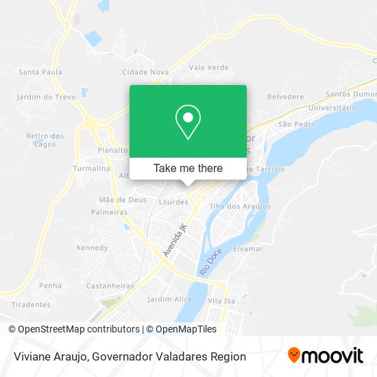 Viviane Araujo map