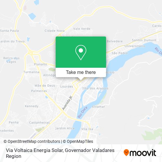 Via Voltaica Energia Solar map