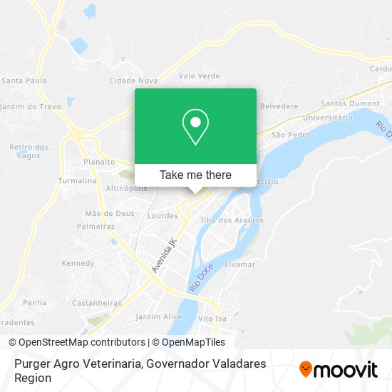 Mapa Purger Agro Veterinaria