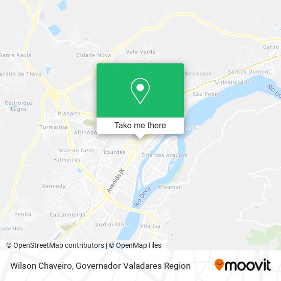 Wilson Chaveiro map