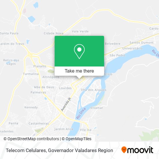 Telecom Celulares map