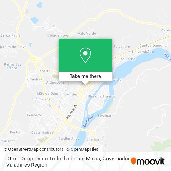 Dtm - Drogaria do Trabalhador de Minas map