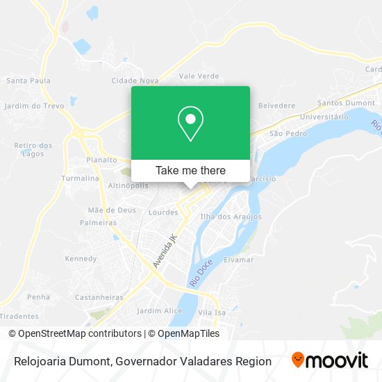 Relojoaria Dumont map