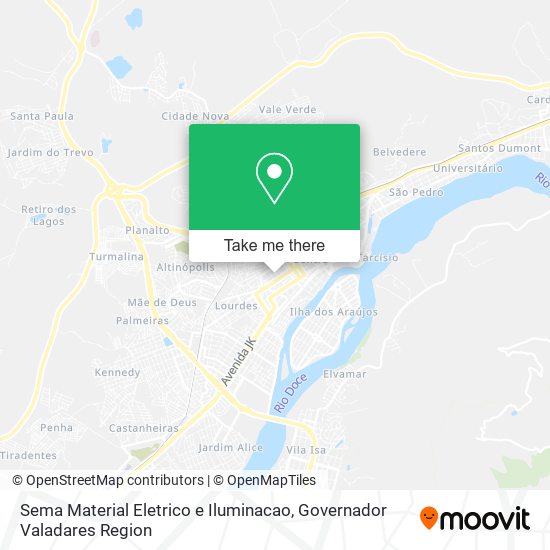 Sema Material Eletrico e Iluminacao map