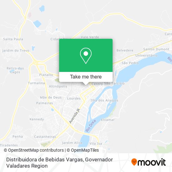 Distribuidora de Bebidas Vargas map