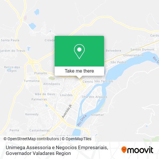 Unimega Assessoria e Negocios Empresariais map